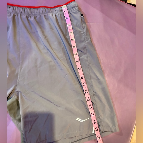 Saucony Gray Athletic Shorts - Picture 11 of 13